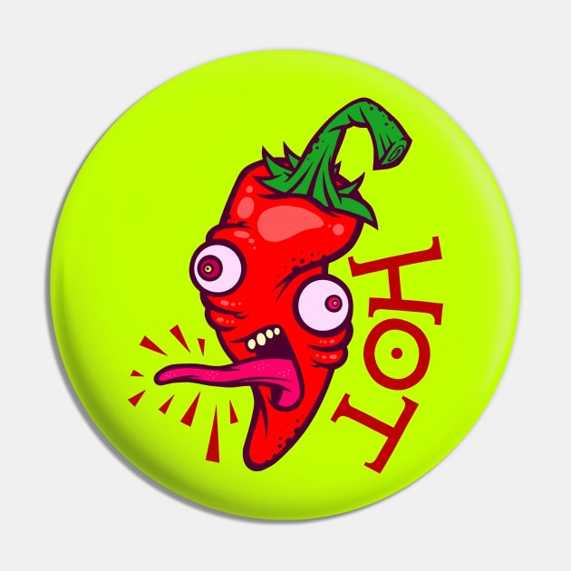 Hot Jalapeno Pin by ArtisticDyslexia