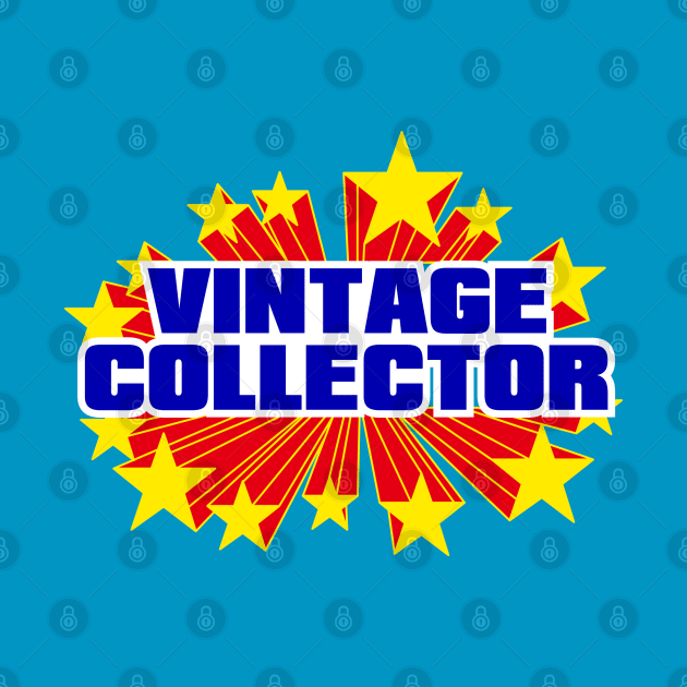 Vintage Collector - Super Powers by LeftCoast Graphics