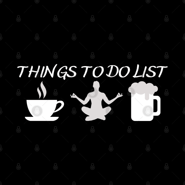 Things To Do List by Owl Canvas