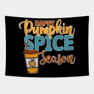 Happy Pumpkin Spice Season Tapestry