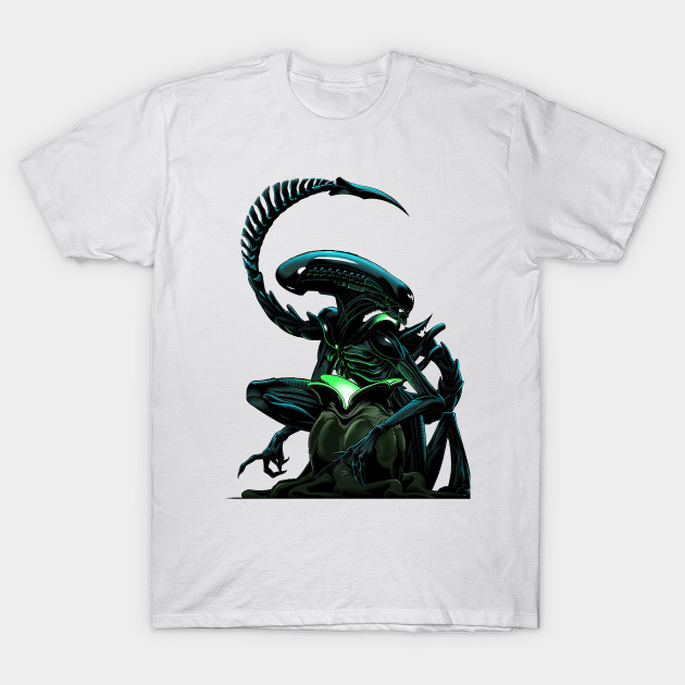 immaculate conception alien t shirt