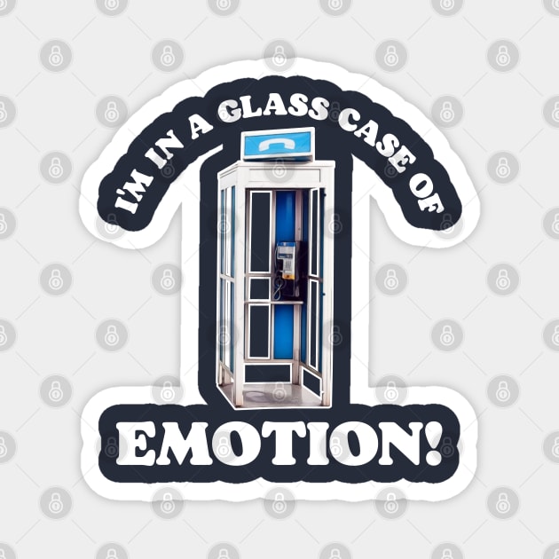 Glass Case of Emotion Magnet by darklordpug