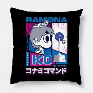 Scott Pilgrim and Ramona Flowers Pillow