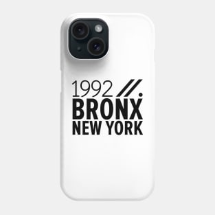 Bronx NY Birth Year Collection - Represent Your Roots 1992 in Style Phone Case