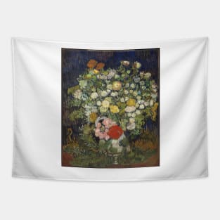 Bouquet of Flowers in a Vase Tapestry