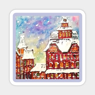 Winter Fairy Tale Magnet