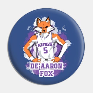 De' Aaron fox Pin