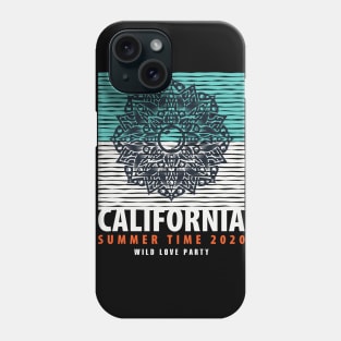 California Summer Time 2020 Wild Love Party Phone Case