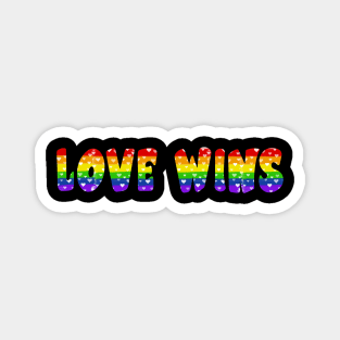 Love Wins, Love Wins design Magnet