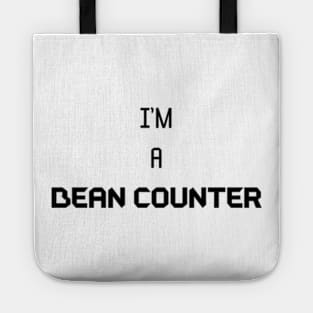 Bean Counter Accountant Bookkeeper Tote