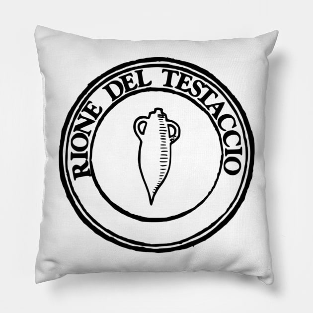 Rione Testaccio b-text Pillow by NextStop