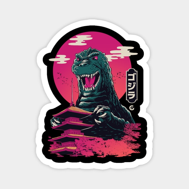 Godzilla first appearance Magnet by iqbalgarint