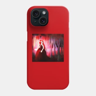 Crimson Faces Phone Case