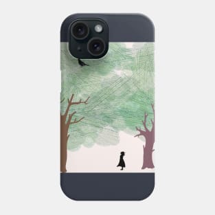 Lost in thoughts Phone Case