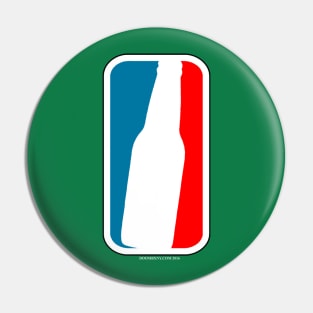 Beer Bottle Logo Pin