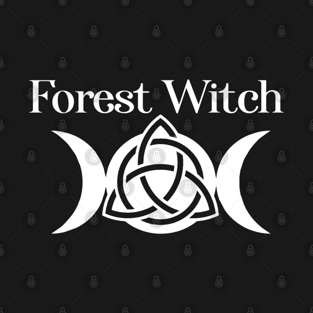 Wicca Witchcraft Forest Witch by Tshirt Samurai