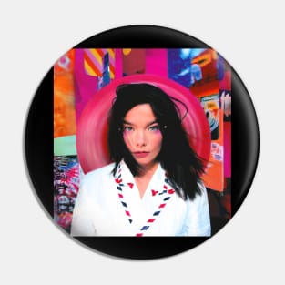 Bjork Post 1995 Pin