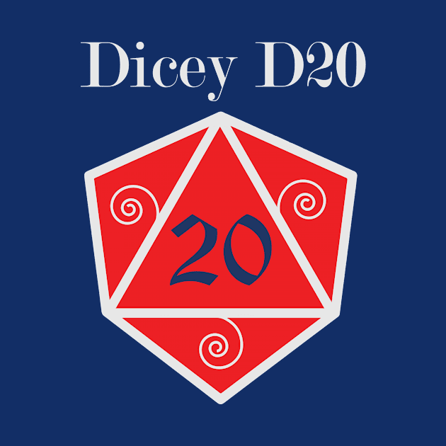 Dicey D20 Logo by DiceyD20Pod