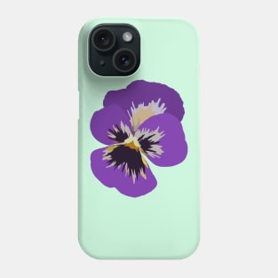 Pansy Flower Phone Case