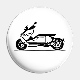 CE 04 Bike Sketch Art Pin