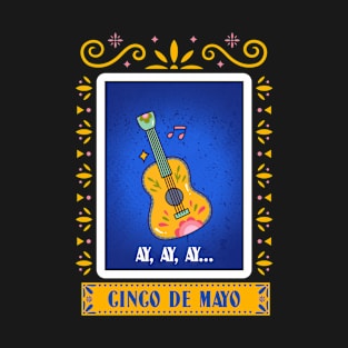 Cinco De Mayo Colorful Design T-Shirt