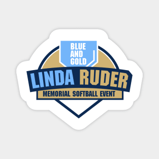 Linda Ruder B&G Charity Softball Logo Magnet