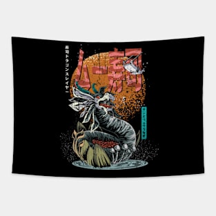 Sushi Dragon Slayer Tapestry