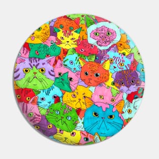 RAINBOW CATS Pin