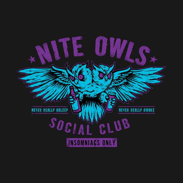 Nite owls Social club by heartattackjack