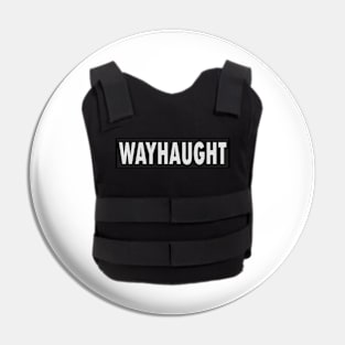 WayHaught bullet proof vest - Wynonna Earp Pin