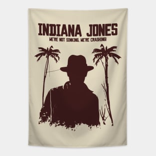 Indiana Jones minimalist Tapestry