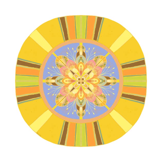 Divine Harmony Mandala by HealingHearts17