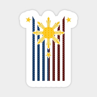 Philippines American Flag Magnet