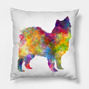 Swedish Lapphund in watercolor Pillow