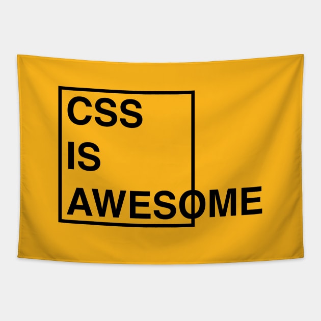 CSS is awesome Tapestry by nerd-studios