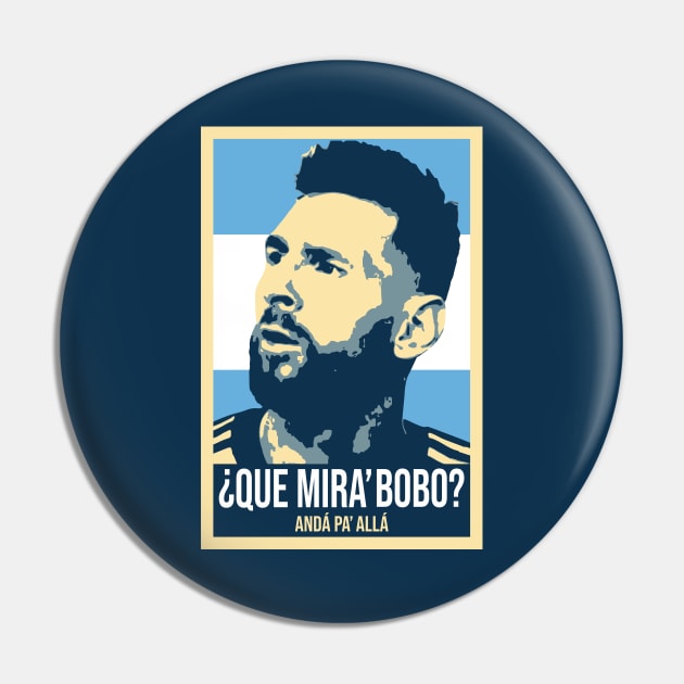 Messi - Qué mira bobo? Andá pa allá - Lionel Messi shirt meme v2 Pin by LucioDarkTees