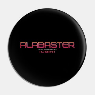 Alabaster Pin