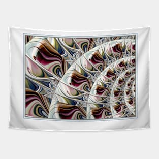 Swirling Painterly Pattern Tapestry