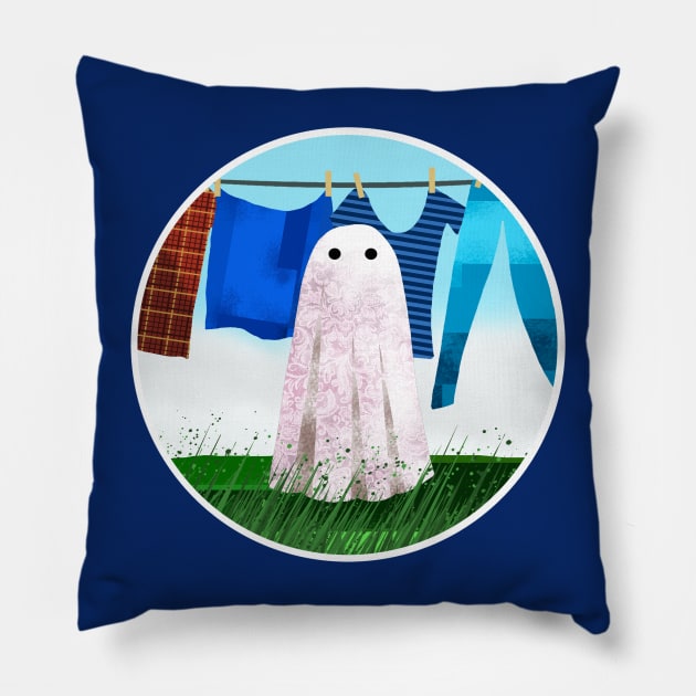 Ghost Pillow by Scratch