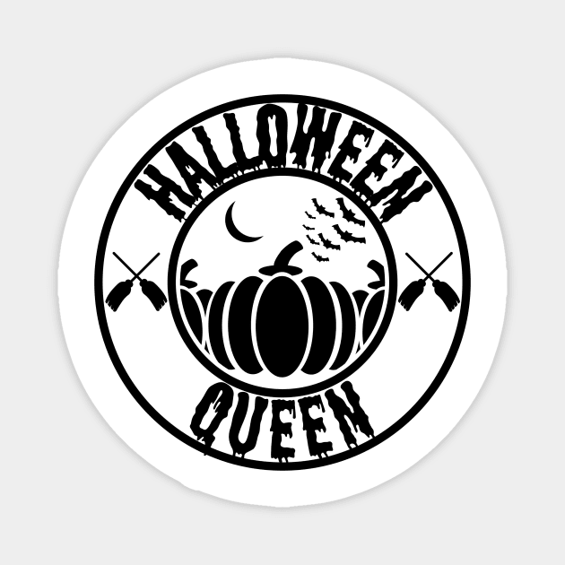 Halloween Queen Magnet by Red Wolf Rustics And Outfitters