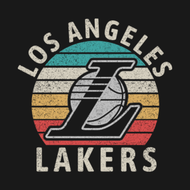 Discover Los Angeles Lakers Vintage - Los Angeles Lakers - T-Shirt