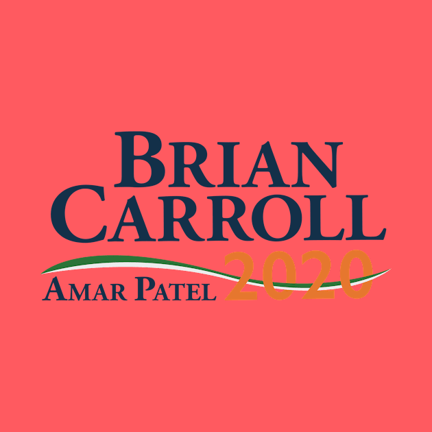 Brian Carroll Amar Patel 2020 Presidential Campaign Logo by ASP