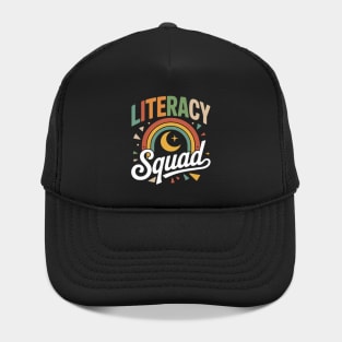 Literacy Squad Reading Teacher Interventionist Specialist Hat