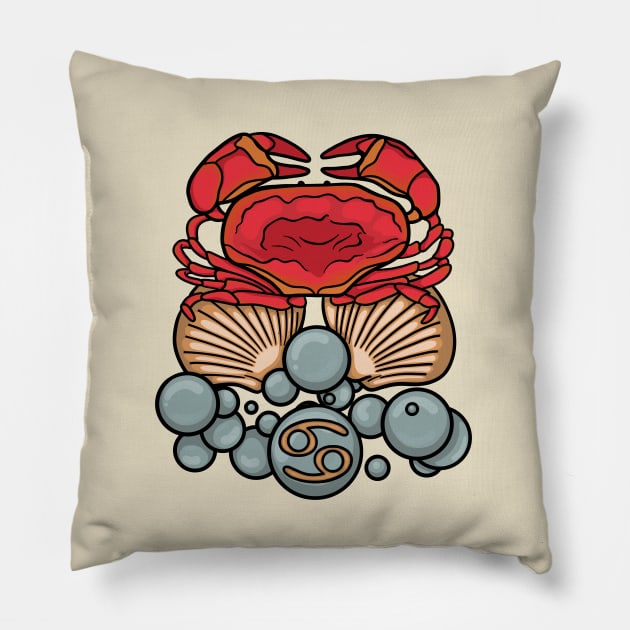 What's Your Sign - Cancer Pillow by MegaChomps