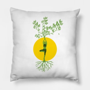 Yoga Lover Yoga Pose Tree Love Pillow