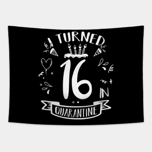 I Turned 16 In Quarantine Tapestry