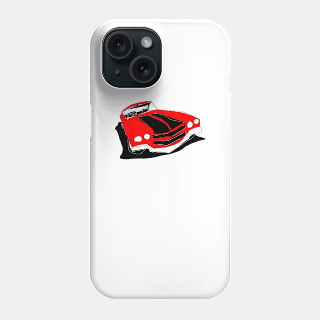 Muscle car Phone Case by vectormutt