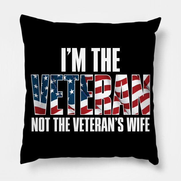 I Am the Veteran Pillow by myoungncsu