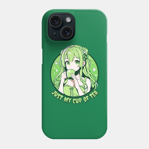 Matcha Anime girl Phone Case by Japanese Fever