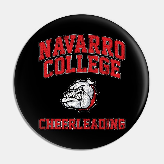 Navarro Bulldogs Cheerleading Pin by huckblade